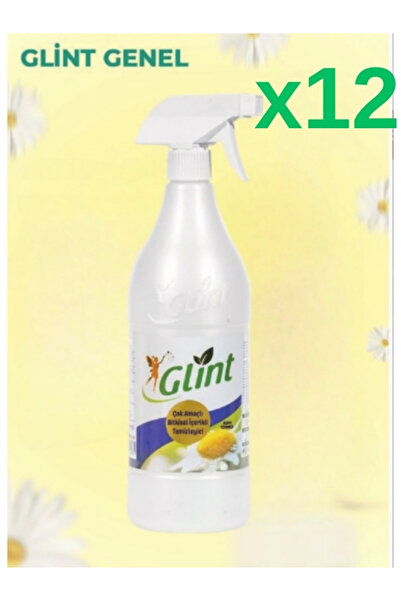 GLİNT 12 X 1 Lt. Fırın Ocak Tezgah Temizleme Spreyi Kokusuz Anti Alerjik