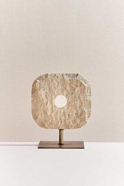 Paşabahçe Travertine Decorative Object m