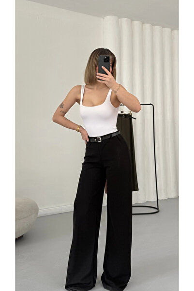 nona butik Παντελόνι William Kemerli - Μαύρο