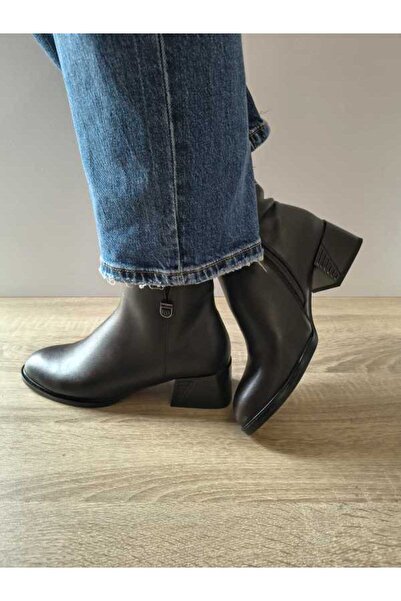 PASS ELEGANT WOMEN'S BOOTS 5653-Z001-2 DARK BROWN - Brown, 39