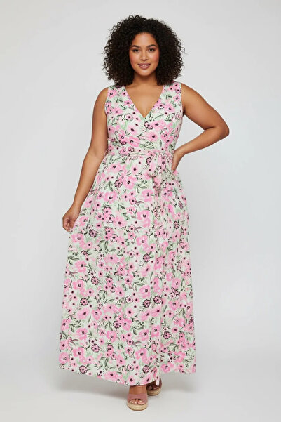 Shape Of You Φλοράλ Φόρεμα Μάξι με Φάσελο