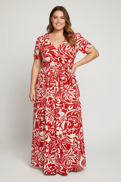 Shape Of You Φόρεμα με φλοράλ σχέδια και ανάγλυφη υφή