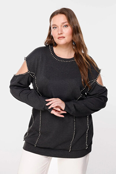 Shape Of You Φούτερ με λεπτομέρεια από μεταλλική αλυσίδα