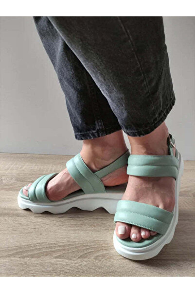 FORMAZIONE Σανδάλι CASUAL DAMA K249-3 VERZI MENTA - Πράσινο, 37