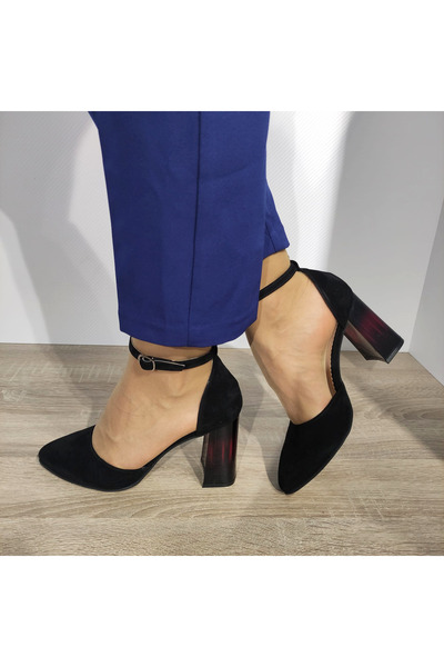 PERLLA ΚΟΜΨΑ ΓΥΝΑΙΚΕΙΑ ΣΑΝΔΑΛΙΑ 704-2 ΜΑΥΡΟ ΒΕΛΟΥΔΟ - 37, Μαύρο