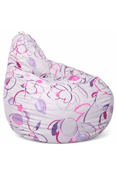 Pufrelax Fotoliu puf Nirvana Light pentru copii - Muguri de flori