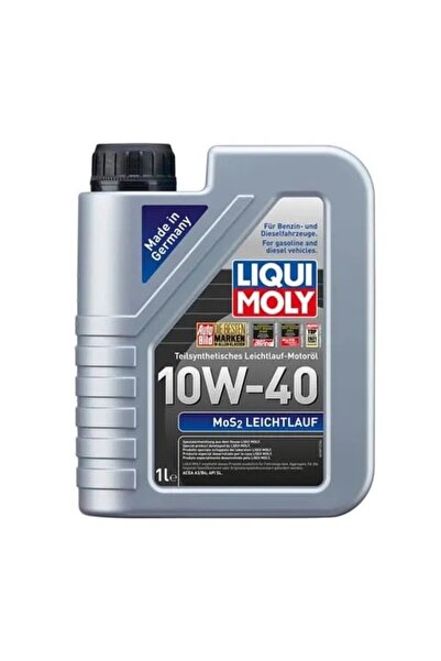 Liqui Moly 10W40 Motor Yağı MoS2li Kısmi Sentetik LEICHTLAUF 1 Litre (2626)