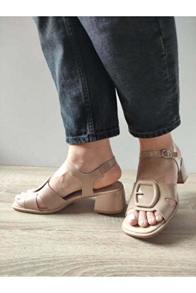 PASS Σανδάλια ELEGANTE DAMA 60032A 03-L BEIGE LAC - Μπεζ, 36