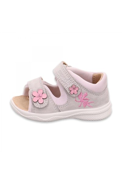 Superfit 60098 Polly Gri Kız Çocuk Sandalet