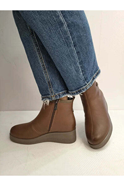 PASS Γυναικεία casual μποτάκια 970010C 02-N ΚΑΦΕ - Καφέ, 41