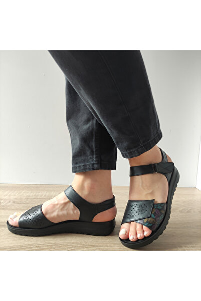 FORMAZIONE Σανδάλια ΓΥΝΑΙΚΕΙΑ CASUAL 27-10 ΜΑΥΡΟ - 37, Μαύρο
