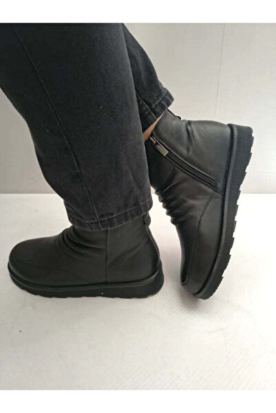 PASS Γυναικεία casual μποτάκια 570016D 01-N ΜΑΥΡΟ - Μαύρο, 36