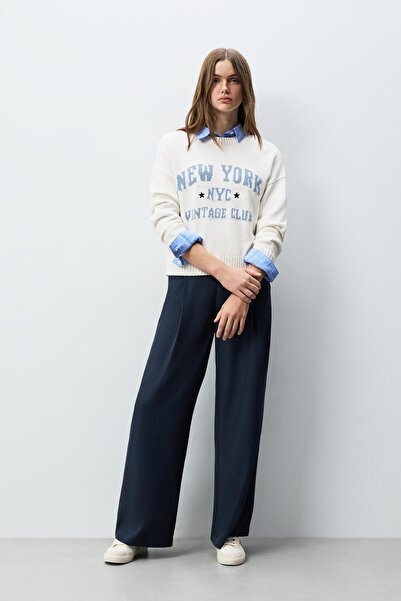 LEFTIES Wide leg pantolon