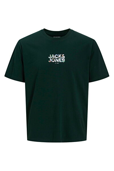 Jack & Jones Ανδρικό μπλουζάκι με στάμπα στο στήθος - New Plas