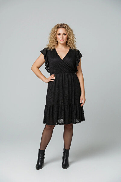 Shape Of You Μίνι φόρεμα με βολάν