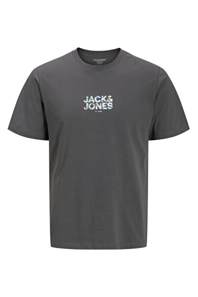 Jack & Jones Ανδρικό μπλουζάκι με στάμπα στο στήθος - New Plas