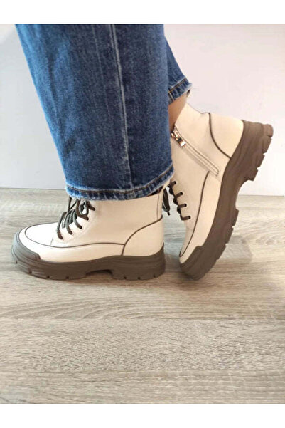 FRANCO GERARDO WOMEN'S casual boots 6575-8 CREAM - Cream, 40