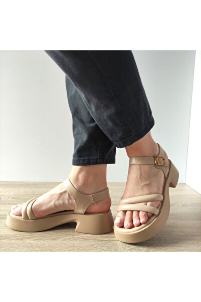 FORMAZIONE Σανδάλι Casual Γυναικείο 2205-2 Μπεζ - 38, Μπεζ