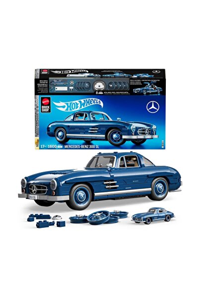 mattel Brick Shop Hot Wheels Σειρά Premium Mercedez-Benz 300 SL (HWW25)