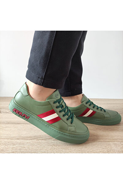 FRANCO GERARDO Ανδρικά casual παπούτσια 68005 ΛΑΔΙΠΡΑΣΙΝΟ - 39, Λαδιπράσινο