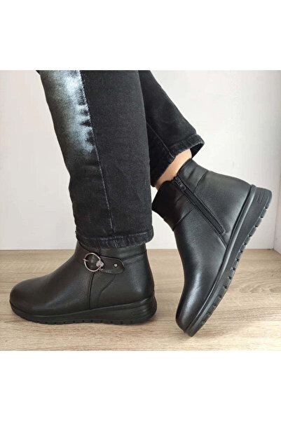 FORMAZIONE Γυναικεία casual μποτάκια M002 ΜΑΥΡΟ - Μαύρο, 37