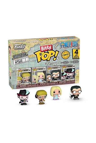 Funko Μπιτι Ποπ! One Piece Bitty Pop! Σετ 4 τεμαχίων Chase