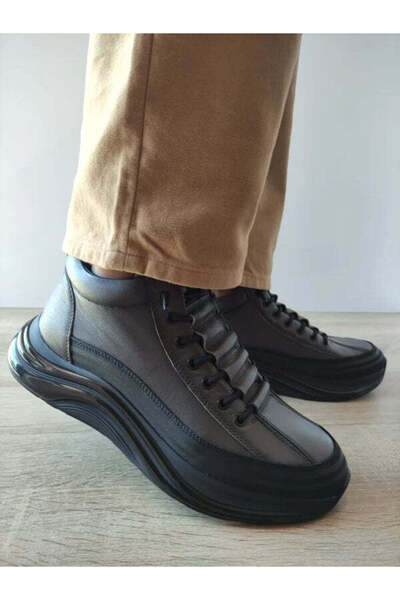 FRANCO GERARDO Ανδρικά casual μποτάκια M668 ΓΚΡΙ - Γκρι, 42