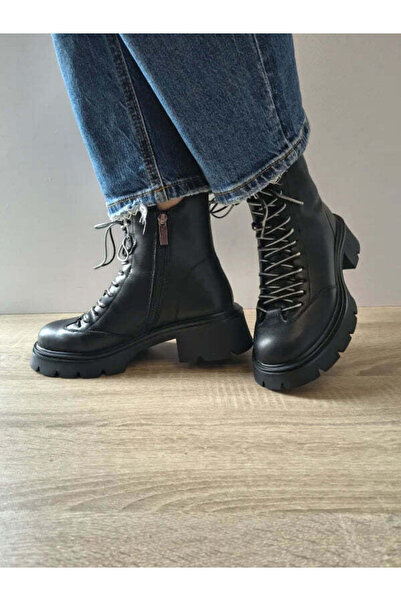 PASS Γυναικεία casual μποτάκια 70028A 01-N ΜΑΥΡΟ - Μαύρο, 38