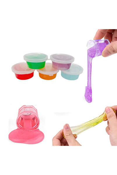 My modern game 6-Box Colorful Slime Kit Only - Safe and Soft Crystal Slime To...