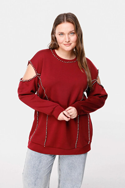 Shape Of You Φούτερ με λεπτομέρεια από μεταλλική αλυσίδα