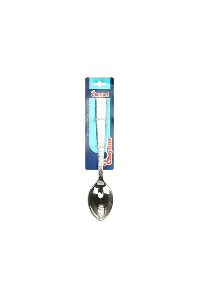 Chefline ملعقة حلويات من الفولاذ المقاوم للصدأ المطروق، 3 قطع، 2203