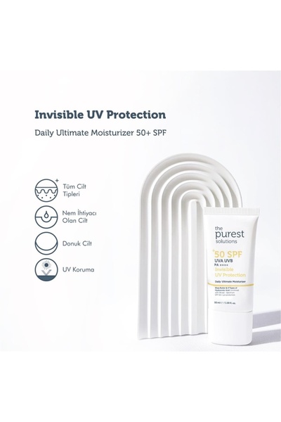 The Purest Clay Yüz Güneş Kremi Spf 50+ 50ml