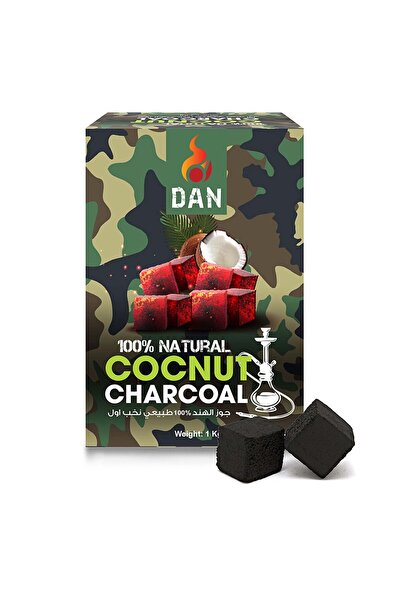 Dan' DAN DAN Natural Coco Charcoal, 1 kg
