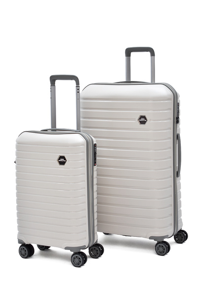 Ground 2-Piece Suitcase Set Cabin + Large Unbreakable PP Lightweight 360° Silent Wheel 010663