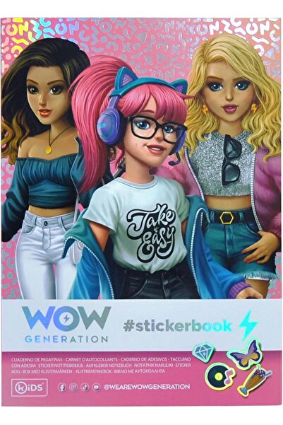 WOW Generation كتاب ملصقات هولوغرافية WOW00059