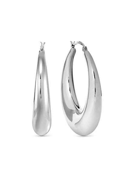 NOMİNATİON ECCLETTICA çelik küpeler (BÜYÜK HALKA) Silver