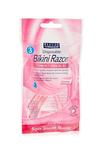 BEAUTY FORMULAS Bikini Razors 3 Pack