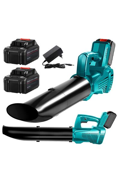 zola Ασύρματος ηλεκτρικός φυσητήρας φύλλων, 400 W, 83 m/s, 2 μπαταρίες, 3000 ...