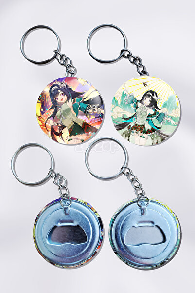 ZipZap Στολίδι τσάντας Lan Yan Genshin Impact με μπρελόκ (2 ΤΕΜ)