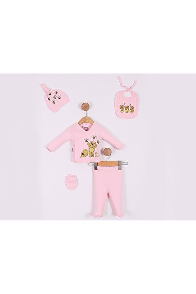 Rise Raba Teddy Bear Printed 5-Piece Unisex Hospital Discharge Set