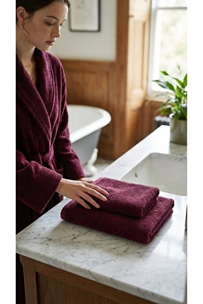 Minteks Πετσέτα χεριών και προσώπου Shadowed, 100% βαμβάκι, 50x90 εκ.