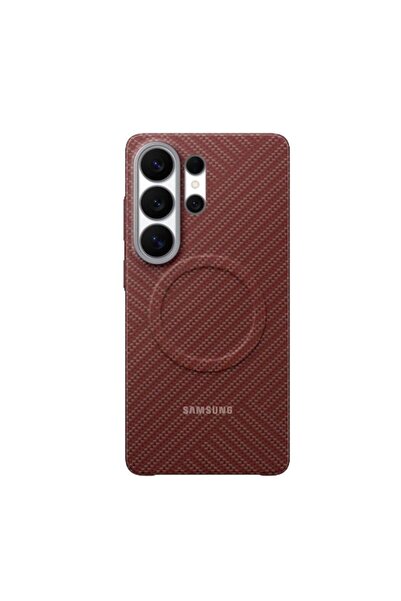 Samsung Samsungcase - S26 Ultra Carbon Magnet - Red
