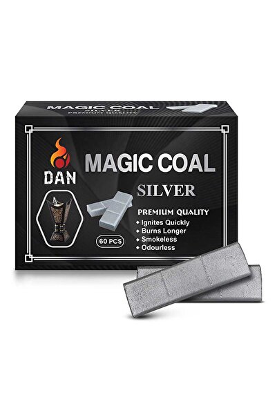 Dan' Magic Coal Incense Burner Charcoal, 60 pcs