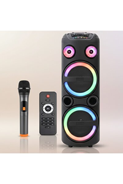 zola Boxa Bluetooth, σύνδεση TWS, θύρα USB/TF/jack, LED RGB, μικρόφωνο, τηλεχ...