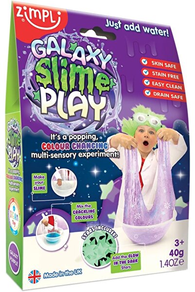 Zimpli Kids لعبة سلايم للأطفال جالاكسي 40 جرام 6558