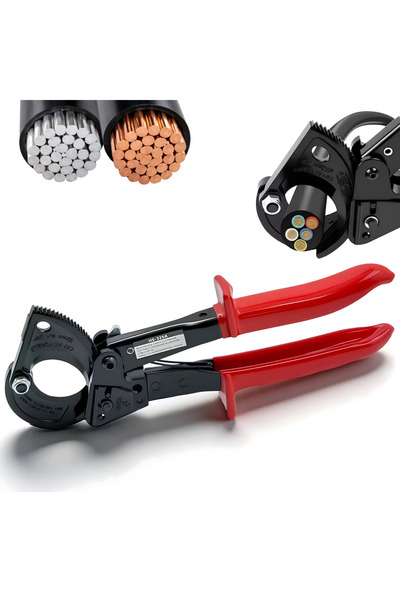 zola Κόφτης καλωδίων με καστάνια, 240 mm², ανοξείδωτος χάλυβας, σύστημα ασφάλ...