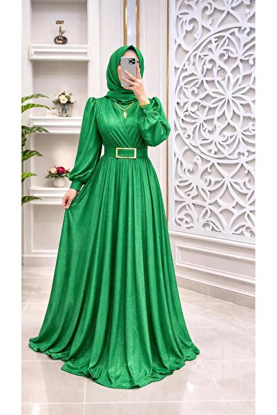 mihratesettür Hijab glitter βραδινό φόρεμα