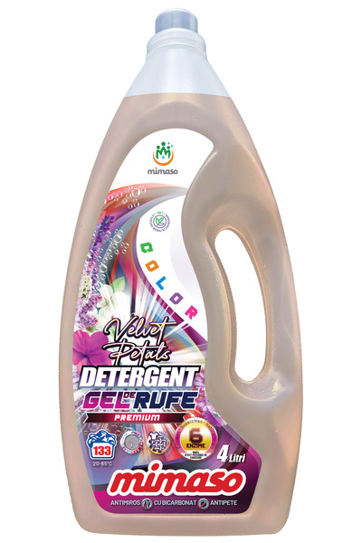 MIMASO Απορρυπαντικό Ρούφε Κολορέιτ Πρέμιουμ «Βελούδινα Πέταλα»
