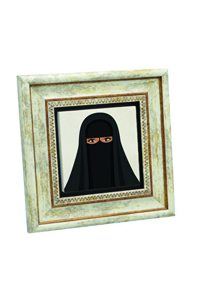 Sadrazam Εκτυπωμένος πίνακας με σχέδιο γυναίκας σε φύλλο χαρτί, με εκτύπωση φ...