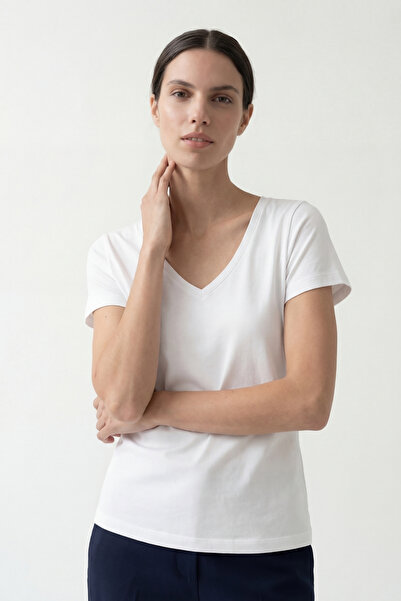 HAKKE Γυναικεία άνετη υφασμάτινη μπλούζα Oysho